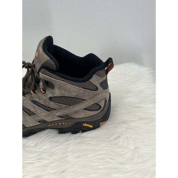 Men’s Merrell Mid-Hiking Boots Size 11.5 Wide Vibram Sole J06045W Outdoor - Picture 16 of 16